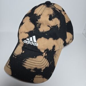 Adidas Black and Tan Tie-Dye Cap